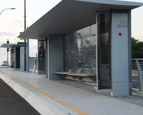 bus shelter samrt bus station