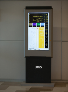 indoor digital display totem