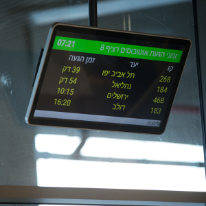 lcd indoor display